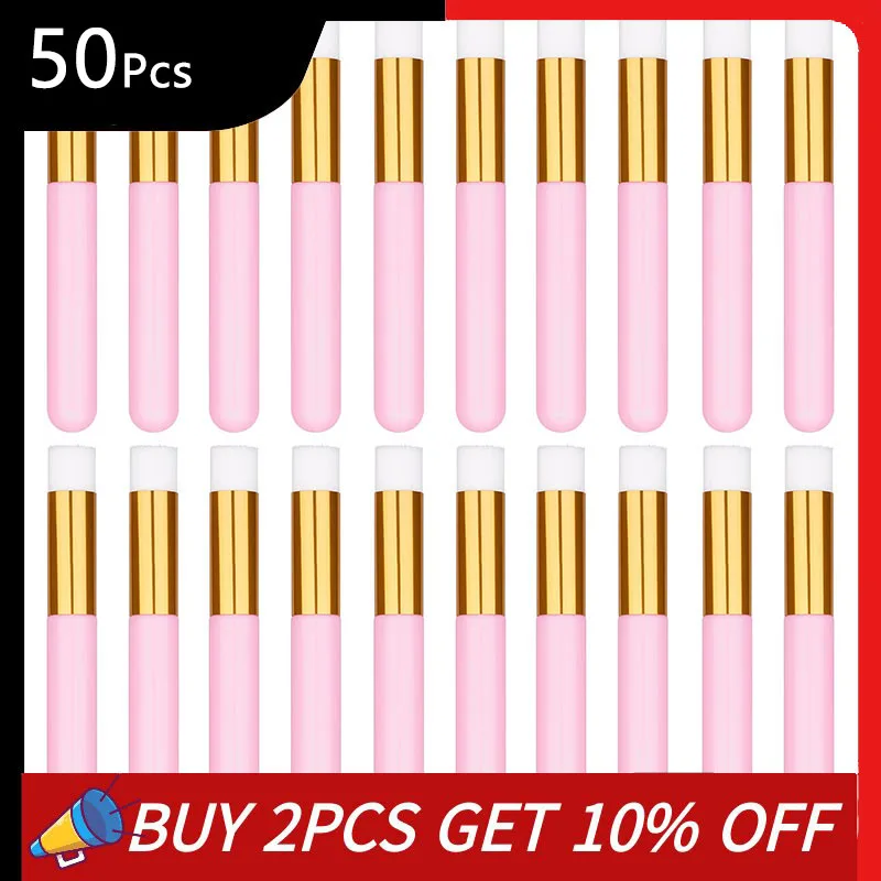 

10/20/50Pcs Eyelash Cleaning Brush Lash Shampoo Brush for Eyelash Extensions Peel Off Blackhead Remover Makeup Tools