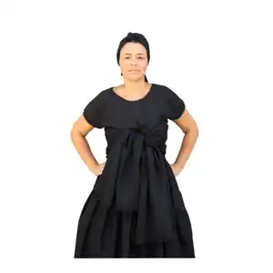 Umbanda Candomblé Kleidung Schwarze Ration Set Camisu und Rock 2 Stücke Hauptverkaufskandomble -Rock - №5