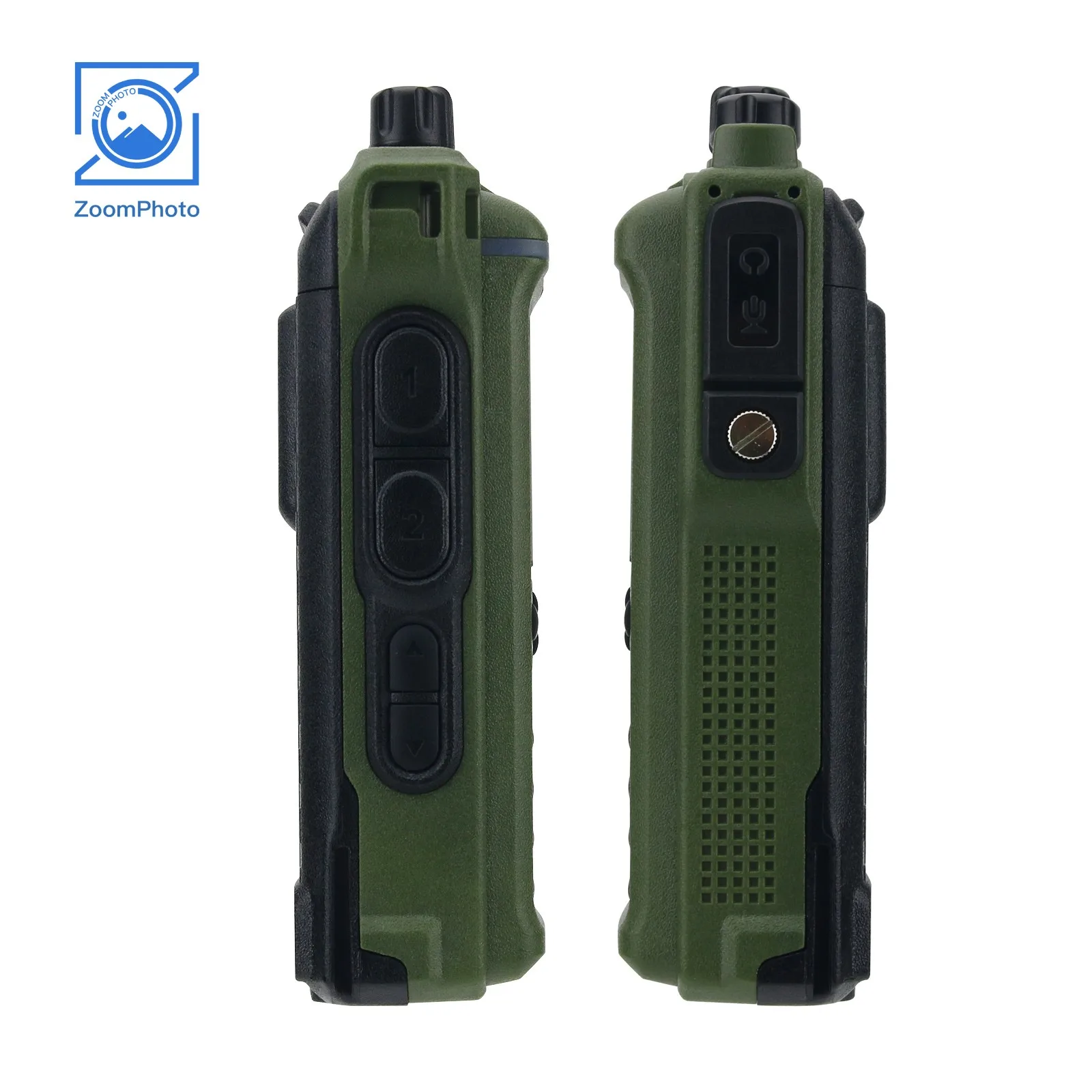 Imagem -05 - Walkie-talkie Portátil com Built-in Tela Colorida Led Polegadas Bluetooth Suporte fm am Uhf Vhf Gt12 10w