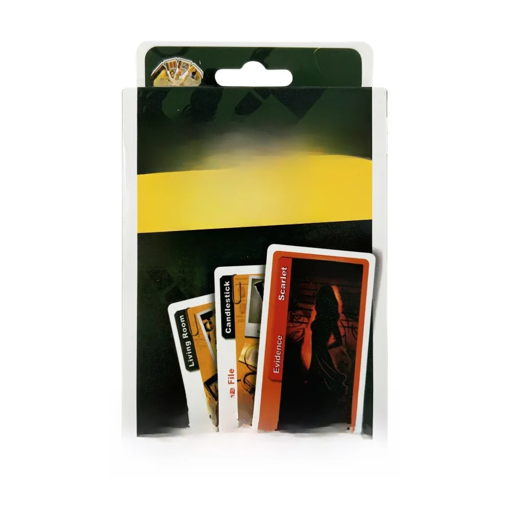 Neuestes Cluedo-Kartenspiel, klassisches Mystery-Spiel, Unterhaltung, interaktive Multiplayer-Karten, Brettspielkarten