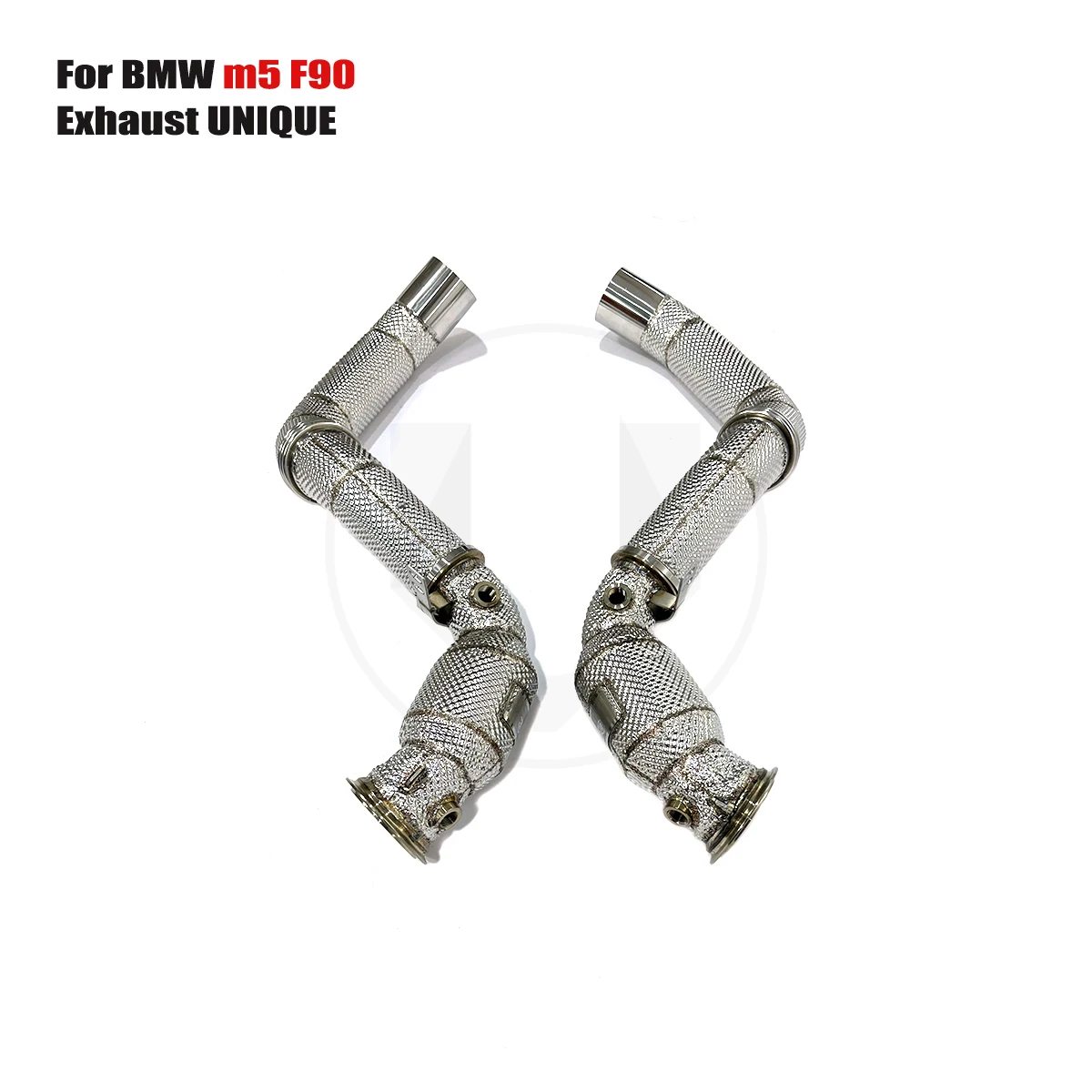 UNIQUE downpipe For Bmw m8 f93 SS304 exhaust with cat/ without cat downpipeWith insulator