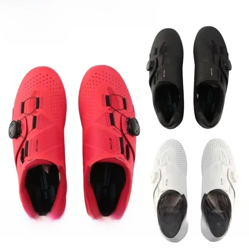 AliExpress Shimano New SHIMANO SH-RC302 RC3 RC300 Glass Fiber Reinforced Nylon Bottom Road Bike Bicycle Self-locking Cycling ShoesLock Shoes