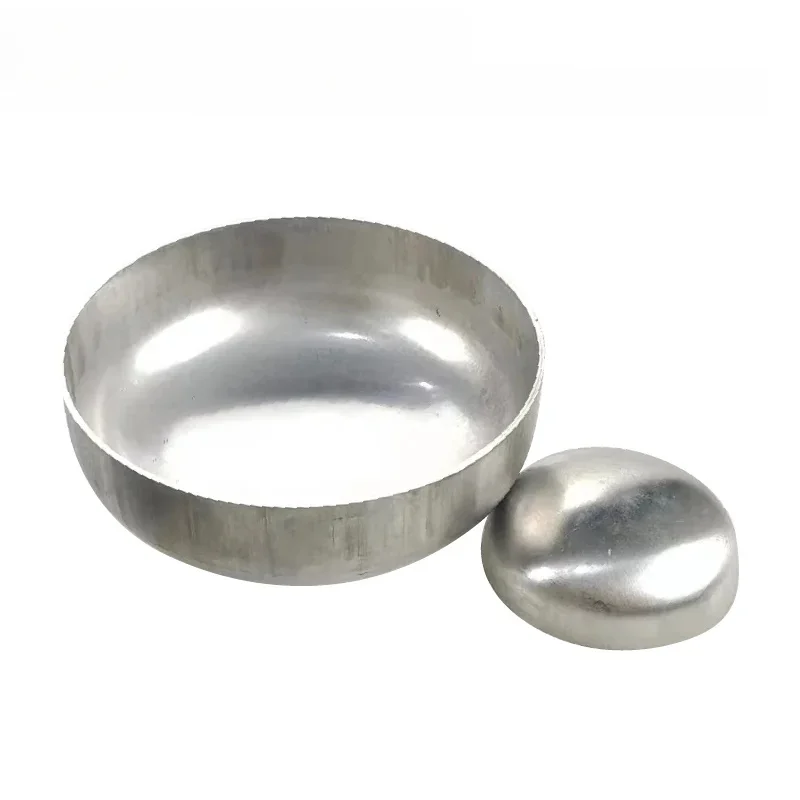 Raccord de tuyau en acier inoxydable 304, embout de Tube à tête aveugle rond, usage industriel, 19 25 32 38 45 48 51 57 60 63 76 89 102 108mm OD 304