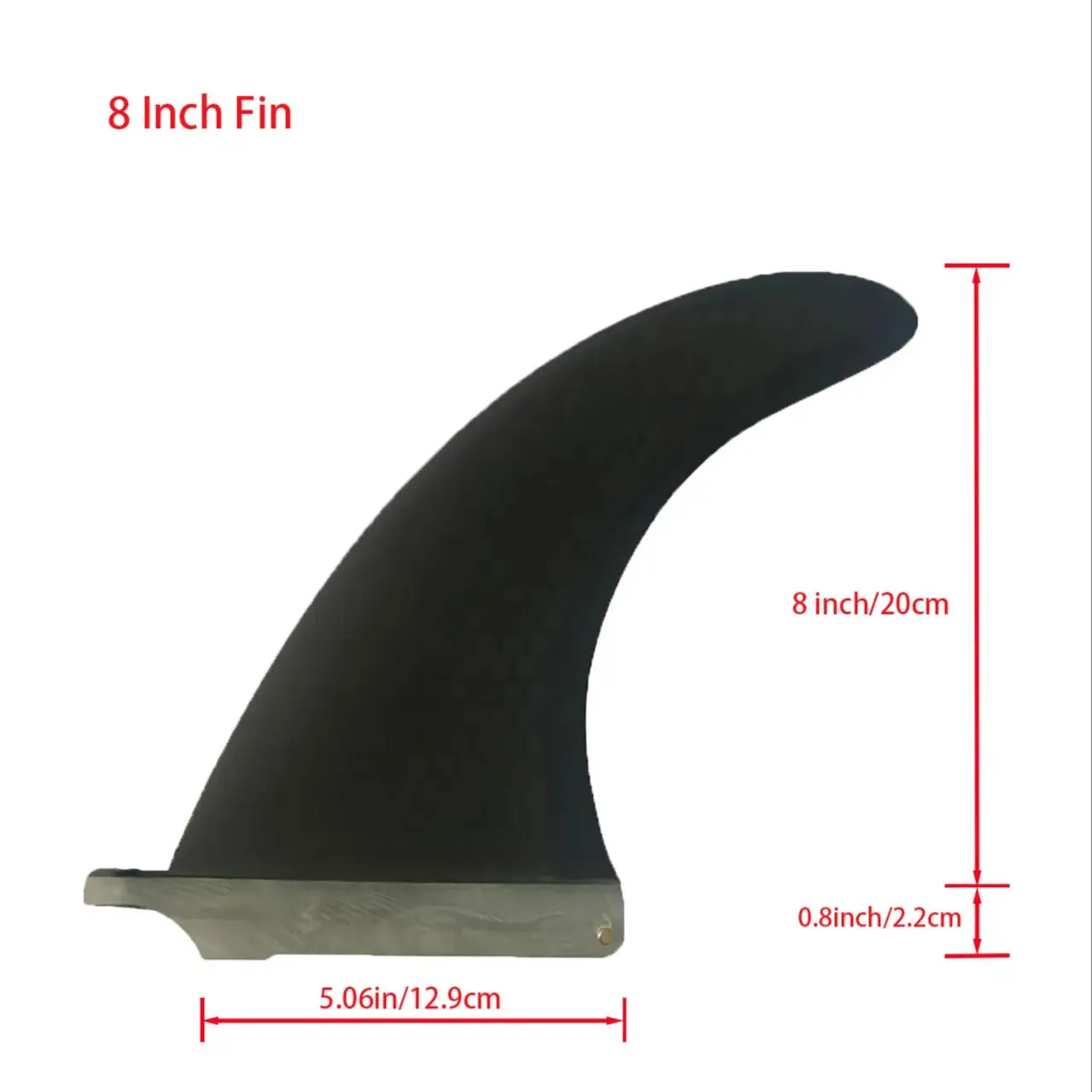 7/8/9/10 Zoll Surf Fin Honeycomb Fiberglas SUP Board Fin Für Surfbrett Longboard Surfen Wasser Sport Zubehör – Detail 3