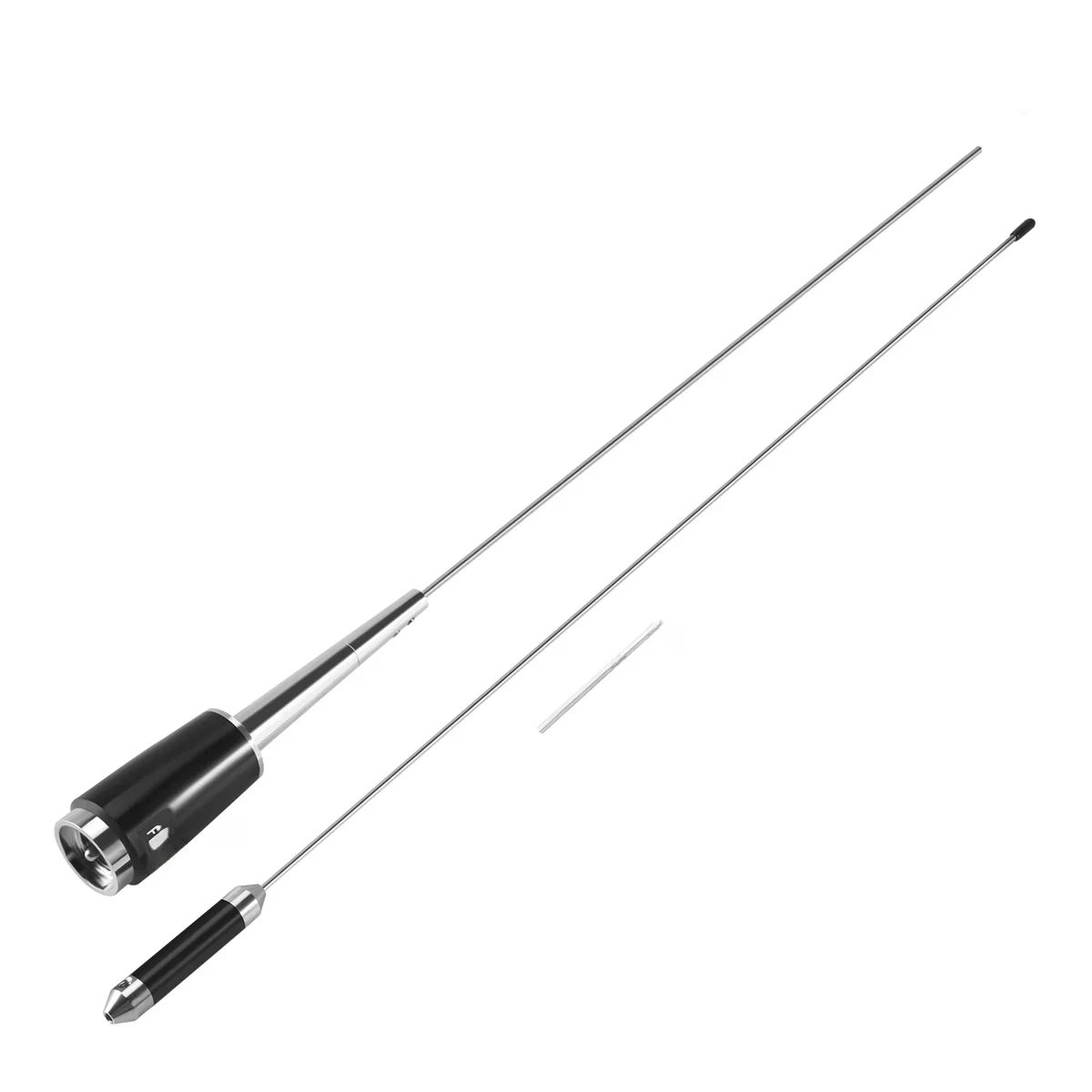Szczegóły nowe srebrne UHF 400-470 MHz 200W 5.5dB SL-16 PL-259 radiowa antena samochodowa komórkowego — zdjęcie produktu 7