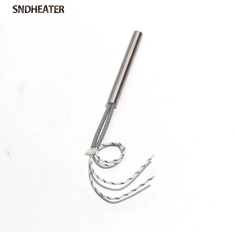 

SNDHEATER 300-1400W Cartridge Heater Cylindrical Tubular Ignition Hot Rod 16x50-350mm Heating resistors 220V 5pcs/lot