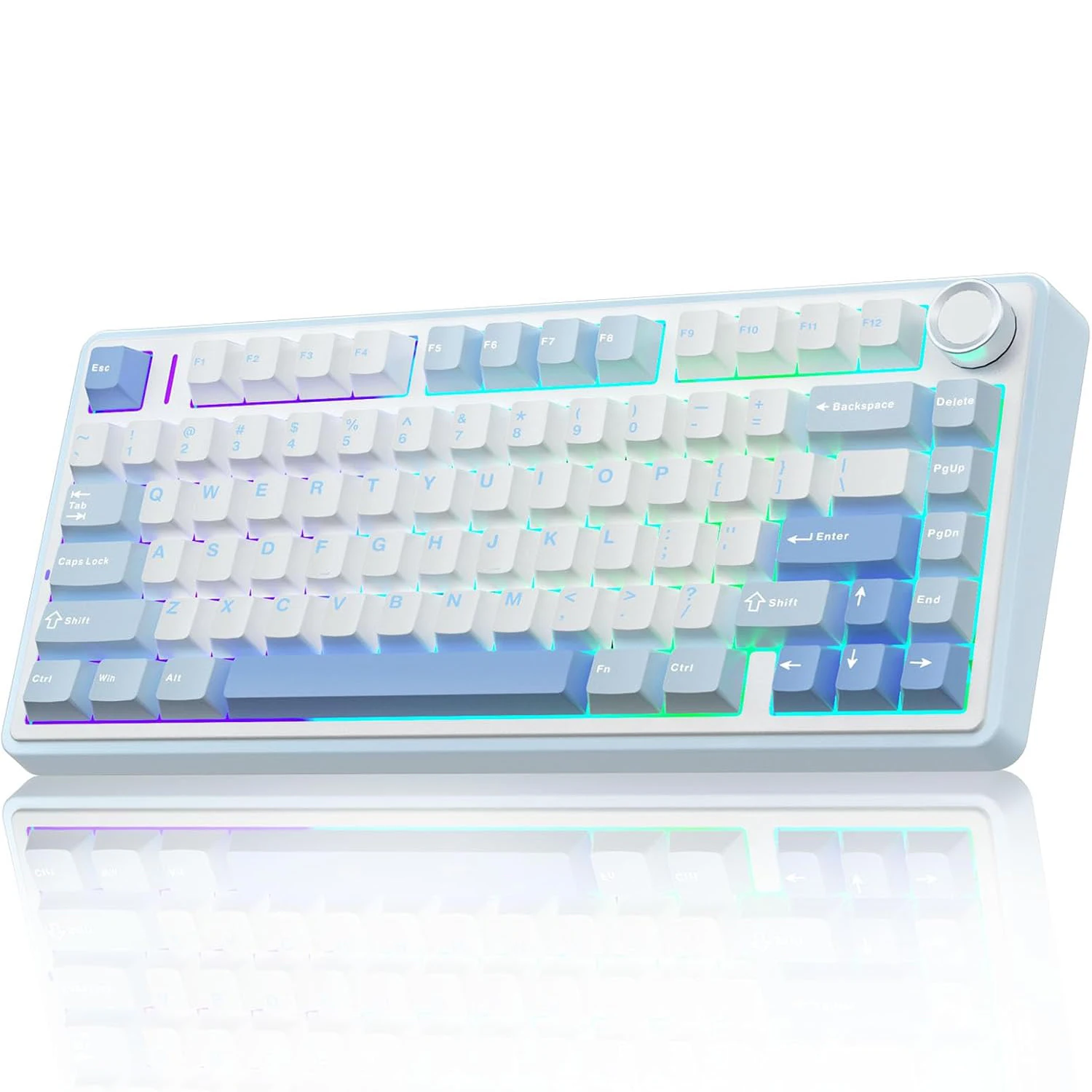 AULA F75 2.4G Draadloos/Bluetooth/Bekabeld Mechanisch Gaming Toetsenbord RGB Aangepast 75% Layout OEM Profiel Gasket Structuur
