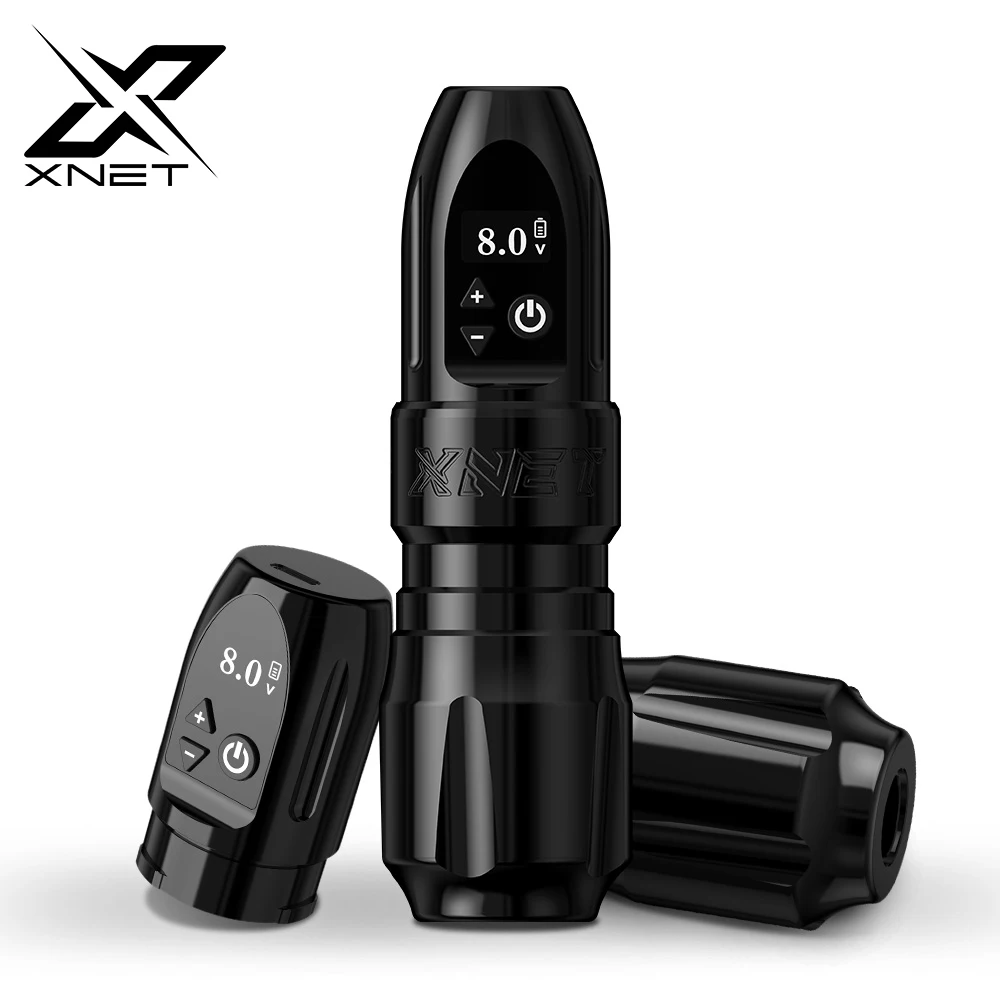 

XNET Wilk 2024 Professional Wireless Tattoo Machine Pen With 42&38mm Grip Brushless Motor Straight Drive Bar For Tattoo Artists