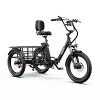 Onesport OT30pro Foldable Electric Cargo Bike 48v18ah Battery 20 Inch Tire 60NM Torque Disc Brake Support Bluetooth APP