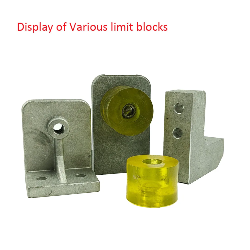 Cast Aluminum Limit Bumper Stop Impact Rubber Pad Engraving Machine Limit Pile For Laser Engraving On CNC Milling Machine