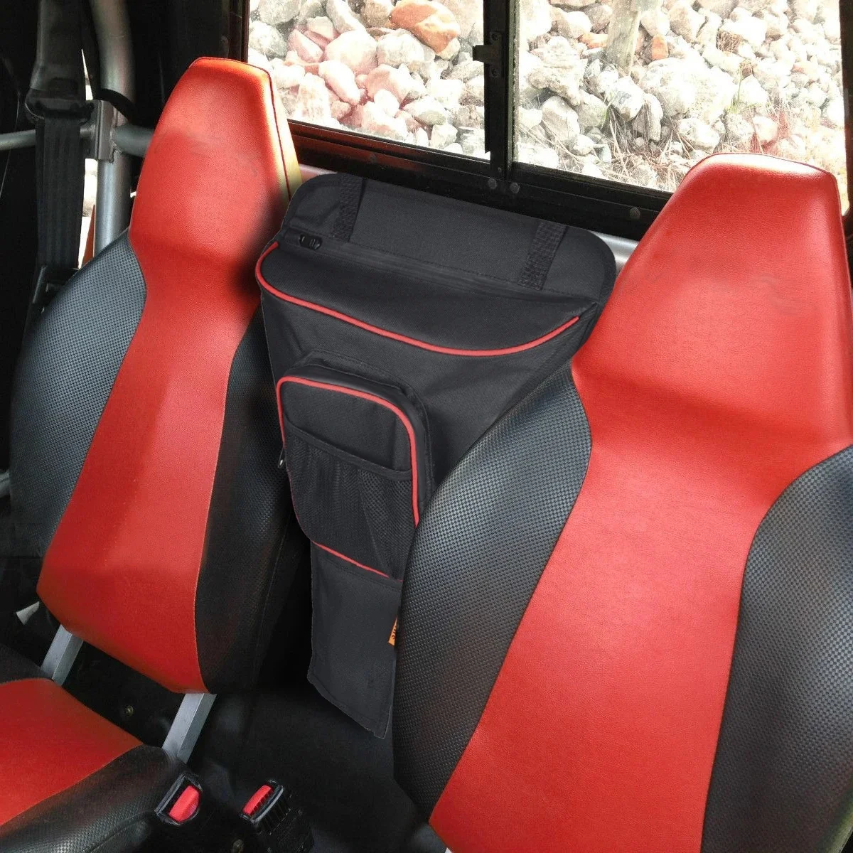 Goldfire UTV RZR Akcesoria do przechowywania Wodoodporna torba na narzędzia Kabina Środkowa torba na siedzenie Pasuje do Polaris RZR 1000 XP 800 800S 570 900 — 2
