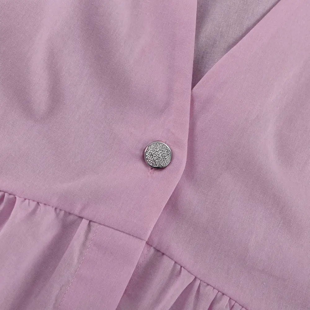 المرأة فضفاضة الوردي 2 قطعة مجموعات الخامس الرقبة أكمام تانك الأعلى عالية الخصر السراويل واسعة دعوى الصلبة أنيقة عارضة مكتب سيدة وتتسابق