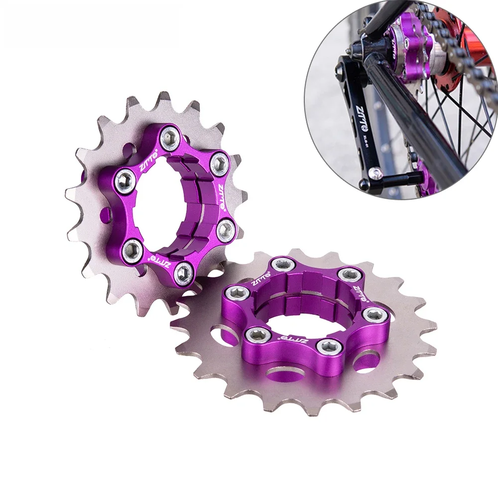 AliExpress ZTTO MTB Single Speed Cassette Cog Bicycle 1 Speed Sprocket Gear 16T 17T 18T 19T 20T 21T 22T 23T K7