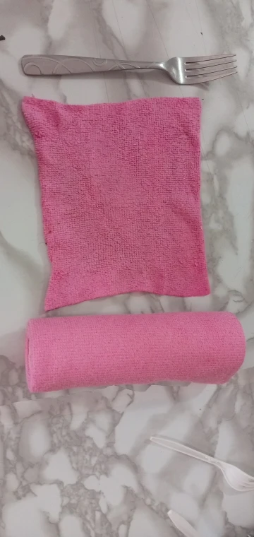4M Reusable Kitchen Dish Cloth Roll Washable Cleaning Wipes Paper Towel Alternative Absorbent Rag for Living Room Bedroom photo review