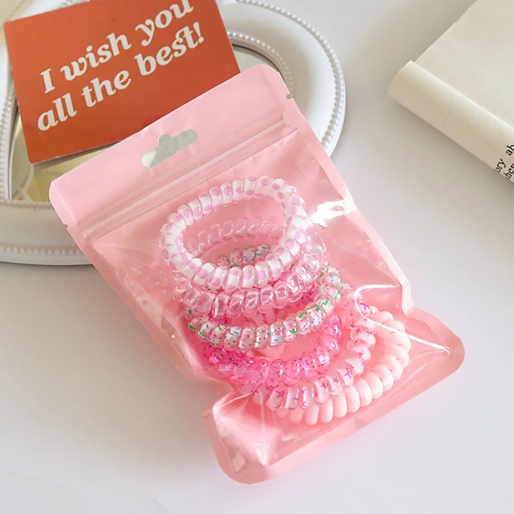 

Rainbow Gradient Hair Band No Damage Phone Lines Versatile Summer Headband Hair Rings