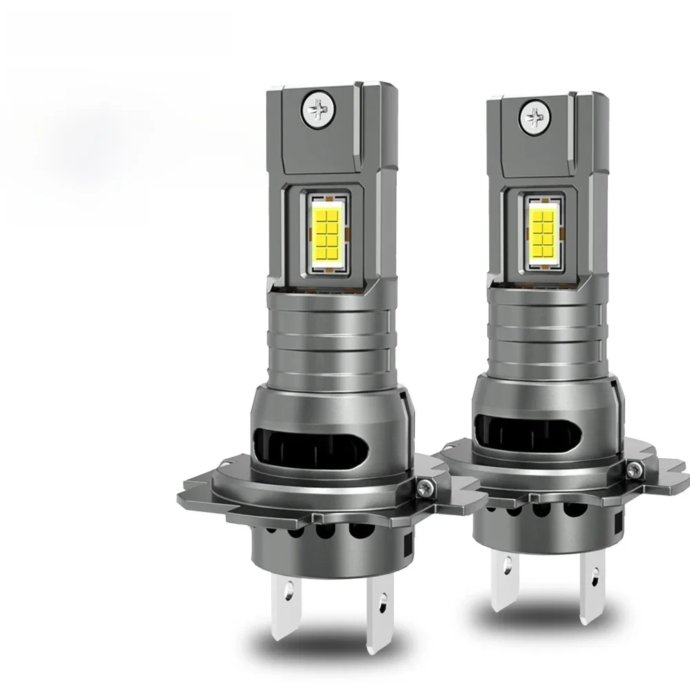 YHKOMS H7 LED Żarówka reflektora Mini Wireless 60W 20000LM 6000K CSP do reflektorów samochodowych Auto Diode Lamps H7 Turbo Led 12V Automobile — 2