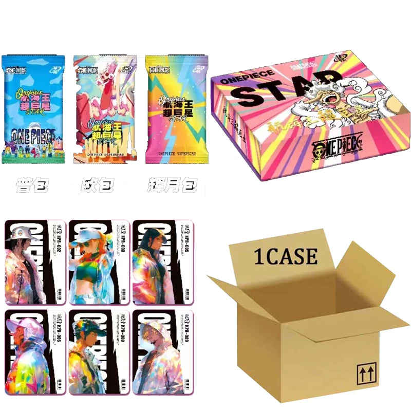 Wholesales One Piece Collection Cards Star Card Alliance One Piece Star Huiyue Pack Booster Box 1Case Playing Cards