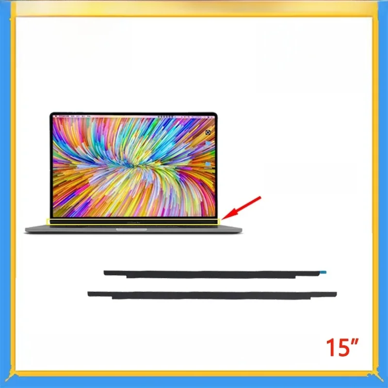 Oryginalny pasek Logo A1706 A1708 dla MacBook Pro Air A2681 A1707 A1990 A2289 A2338 A1932 osłona ekranu LCD przednia szyba Logo — zdjęcie 2