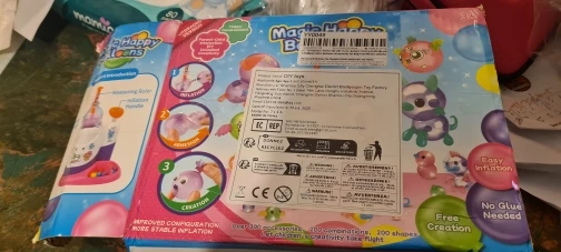 DIY Balloon Animal Kit with Pump Balloon Making Craft Kits with Multiple Colors Balloons Accessories for Beginners photo review