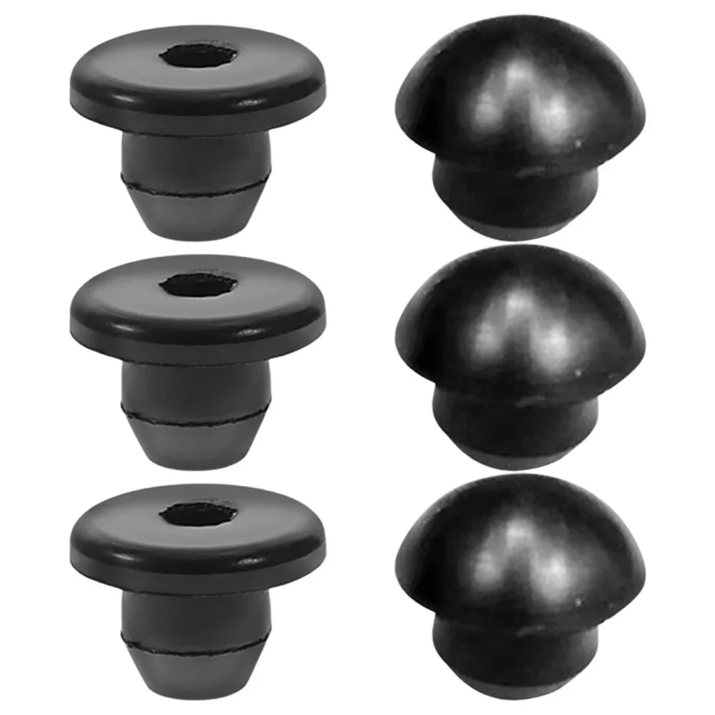 Bouchons d'huile en caoutchouc, 6 pièces, joints pour tige de cric, bouteille de sol, tampon de voiture, adaptateur universel, liquide hydraulique, anti-fuite, Compact et facile