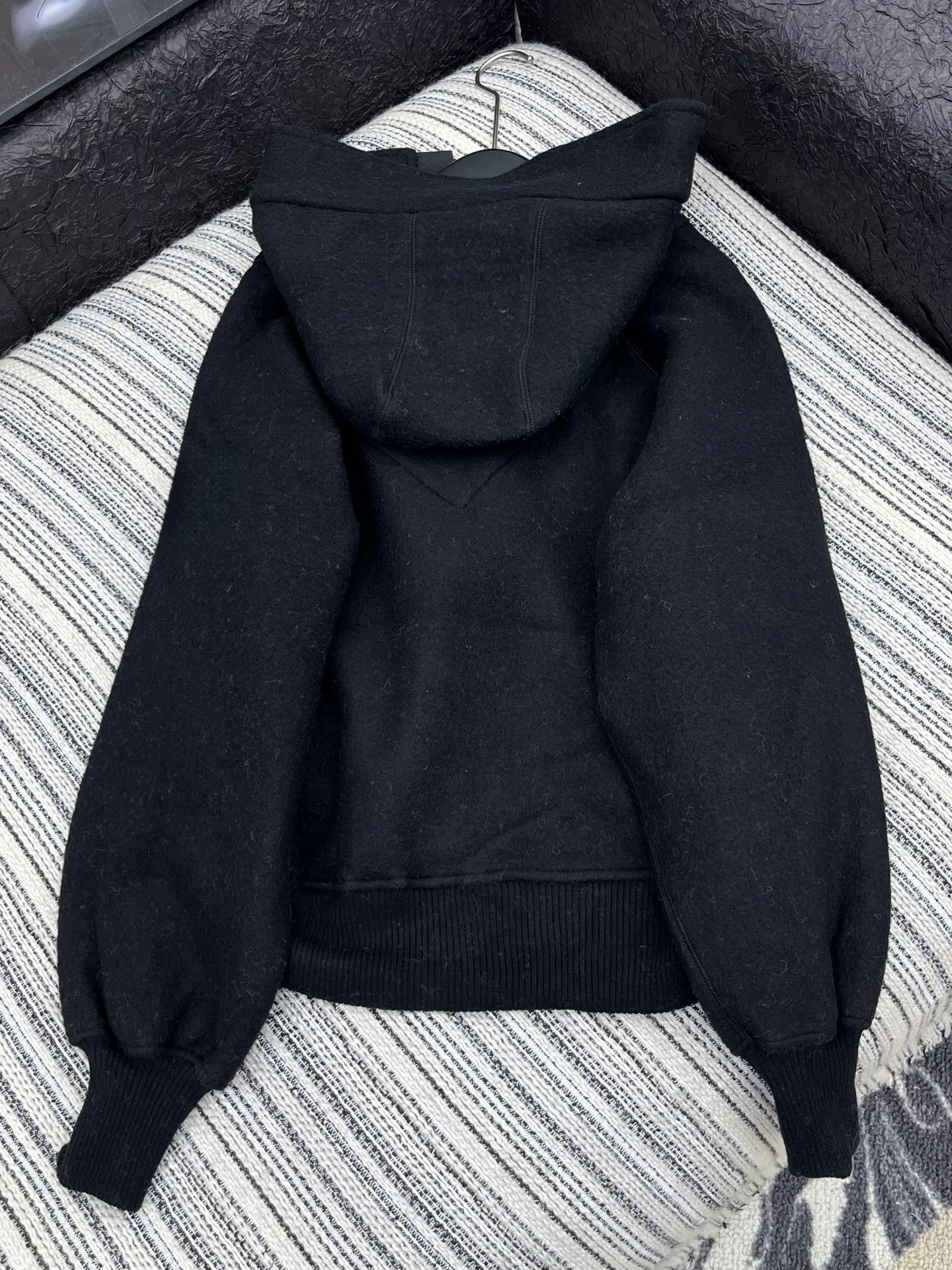 

Осень-зима 2021, новая высококачественная женская куртка на заказ, кардиган на молнии с высоким воротником и капюшоном, шерстяная теплая куртка