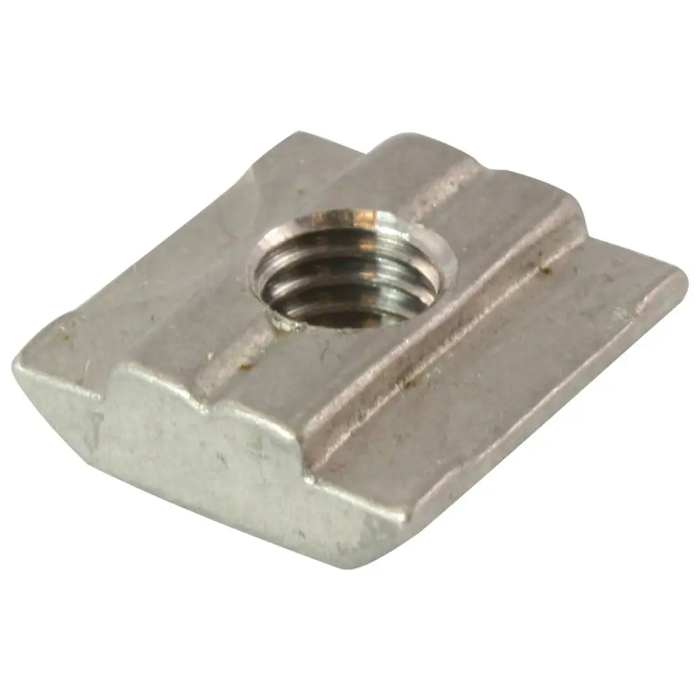 

200PCS European Standard Coated Steel Slider T-Block Sliding Nut for 2020 3030 4040 4545 Aluminum Profile M3-M10 Sizes