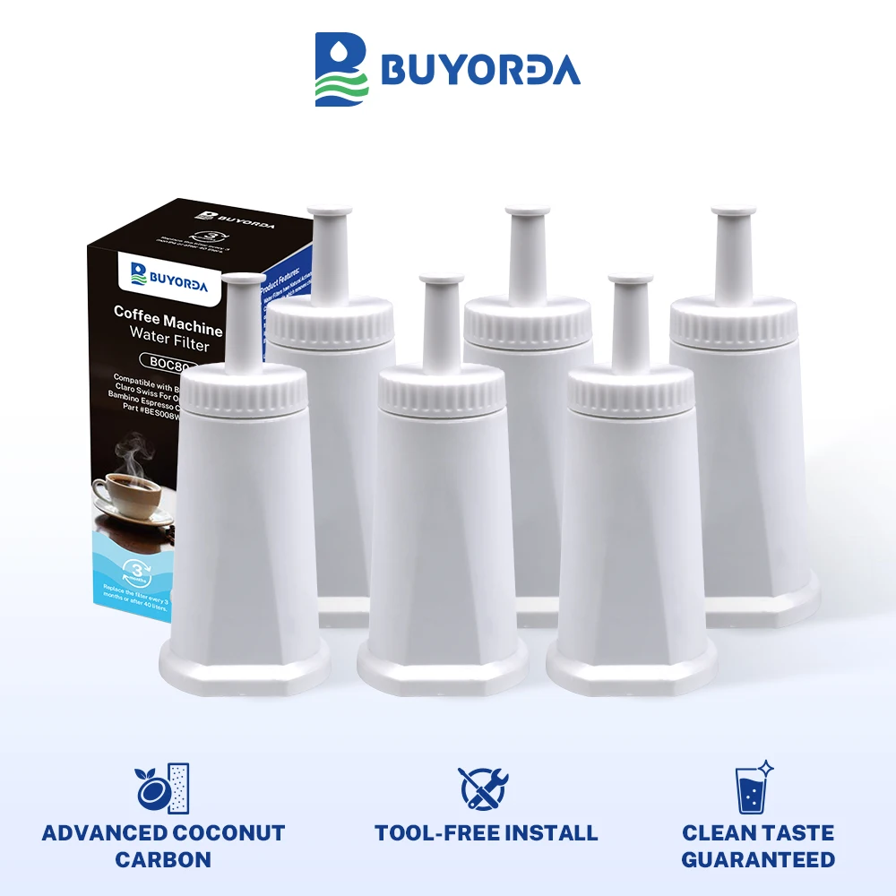 

Water Filter Replacement Compatible for Breville Claro Swiss, for Oracle, Barista Touch Bambino Espresso Machine BES008WHT0NUC1