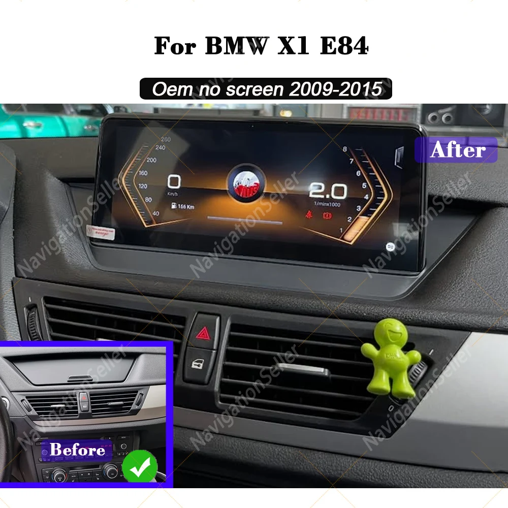 

Android 15 For BMW X1 E84 2009 -2015 2K QLED Android Car Radio Multimedia Video Player GPS AI Voice CarPlay 4G Stereo Navigation
