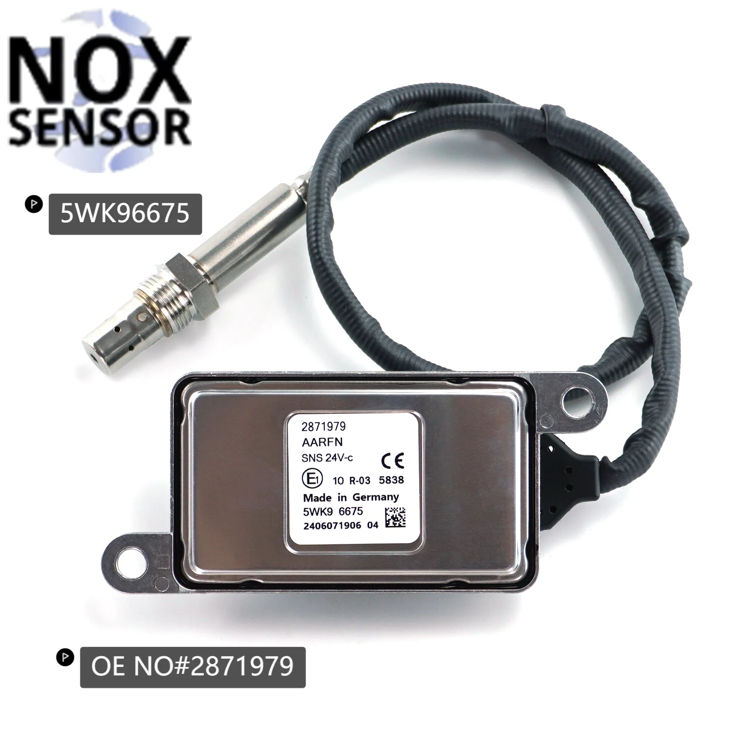 

5WK9 6675 Factory Hot Sale Nitrogen Oxide Nox Sensor 5WK9 6675 2871979 for Cummins