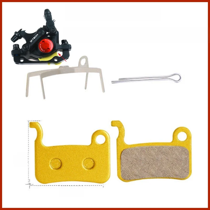 AliExpress NONE 1Pair XTECH Full Metal Disk Brake Pad for Xiaomi M365 1S Pro2 Electric Scooter Accessory ZOOM XTECH HB100 MTB Bicycle Hydraulic