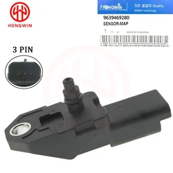 2.5BAR Manifold Pressure MAP Sensor For 2004-14 Peugeot 1007 206 307 407 CC SW 1.6 2.0 1920.CZ 9639027480 Y60118211 9639469280