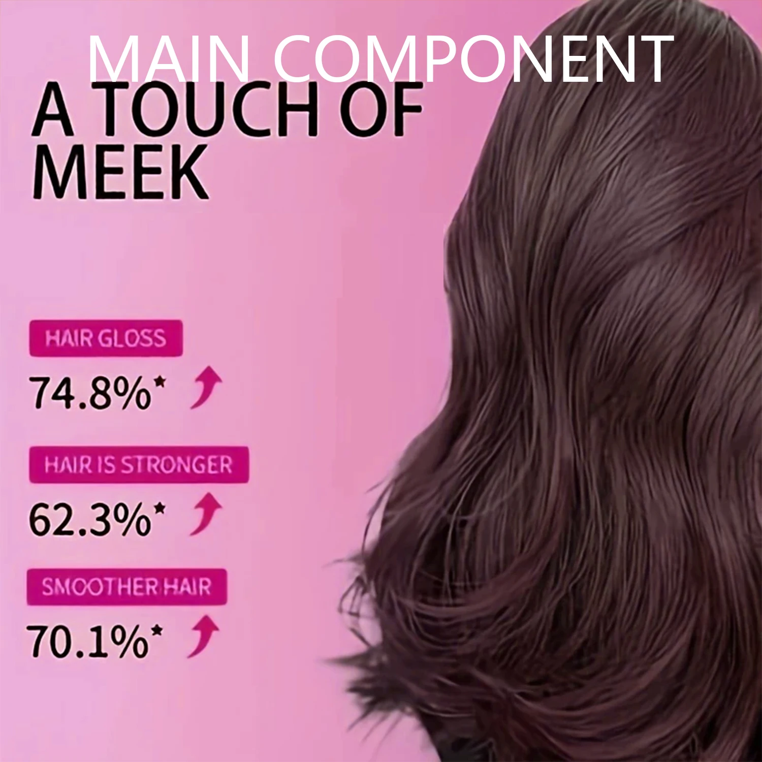 قناع تنمو الشعر الطويل - ترطيب مكثف عميق للشعر الناعم والحريري، يكتشف أقفال أطول المظهر، شبكة 100 جرام