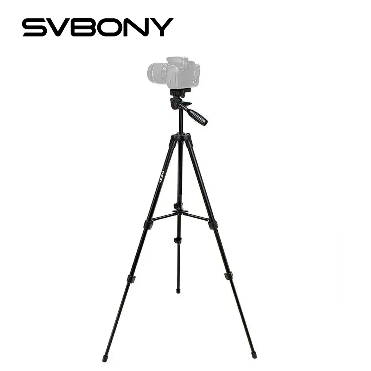SVBONY SV101 Tripod Portable 49' Travel Lightweight for DSLR Cameras Video Spotting Scope Astronomical Watching W/Carrying Bag