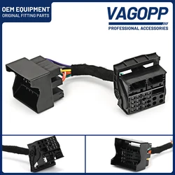 Cablaggio adattatore Radio da MQB a PQ RCD330 RCD330G per VW 2003 a 2015 accessori per cavi adattatore Quadlock per autoradio