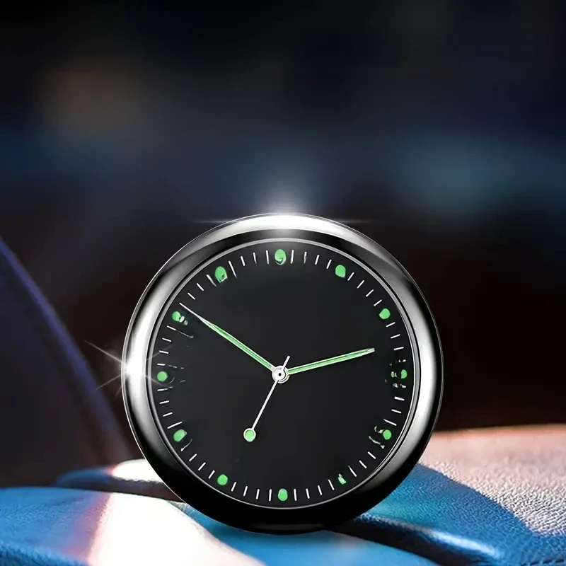 Mini Watch Car Quartz Clock Mini Electronic Clock Waterproof Bicycle Motorcycle Watch Auto Car Clock Dashboard Clock In Car