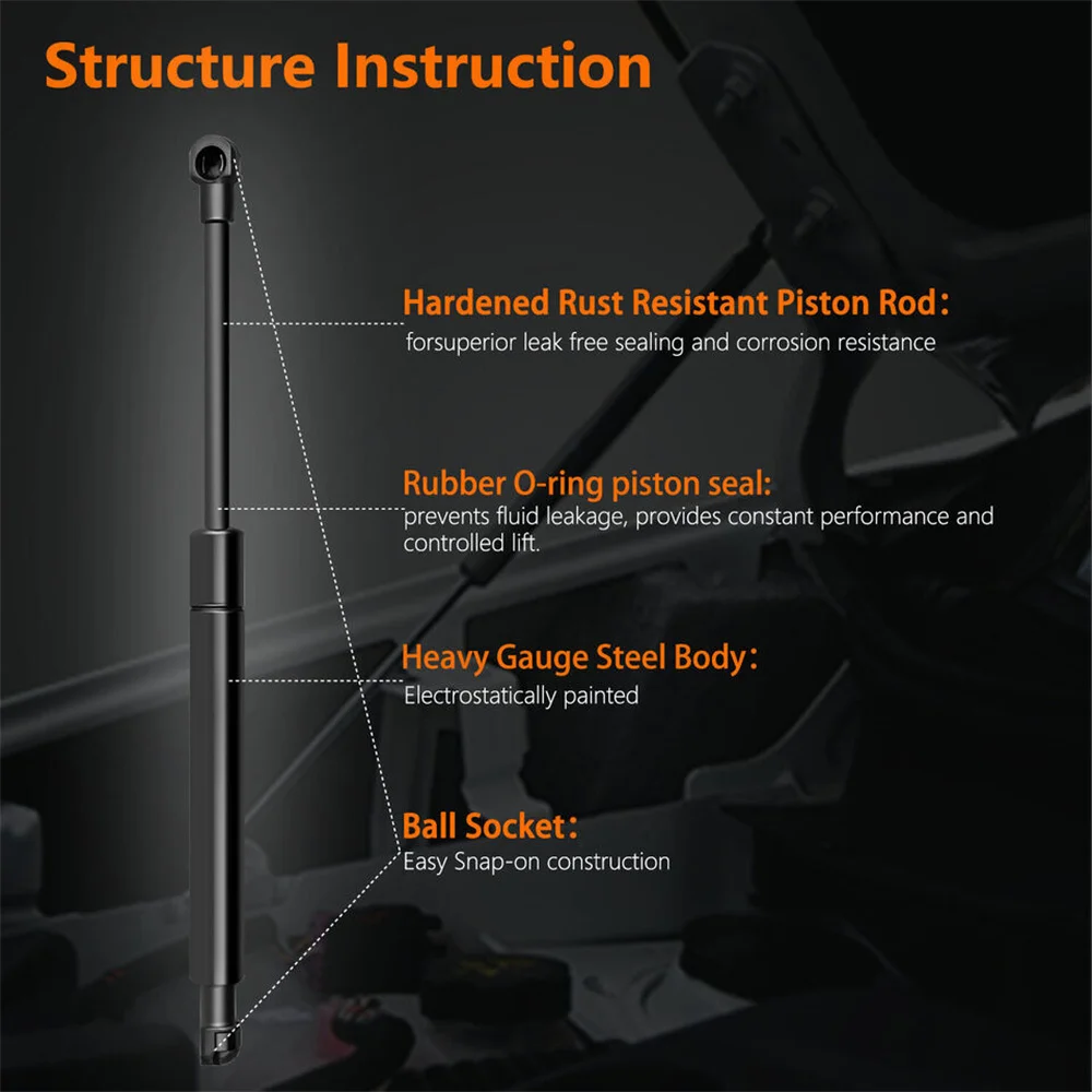 New For 2012-2020 Skoda Octavia III Combi Part Power Liftgate Trunk Lift Support Electric Tailgate Struts Shocks Replacement