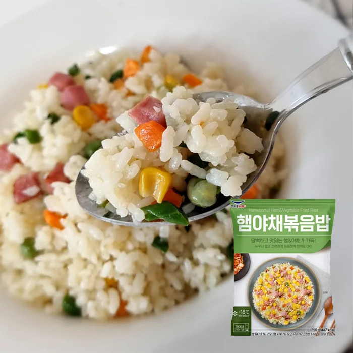 قائمة طعام جانبية للأطفال ، لحم خنزير بئر واحد ، خضروات ، أرز مقلي ، وجبة خفيفة ، ميكروويف ، صحن بئر واحد ، 10