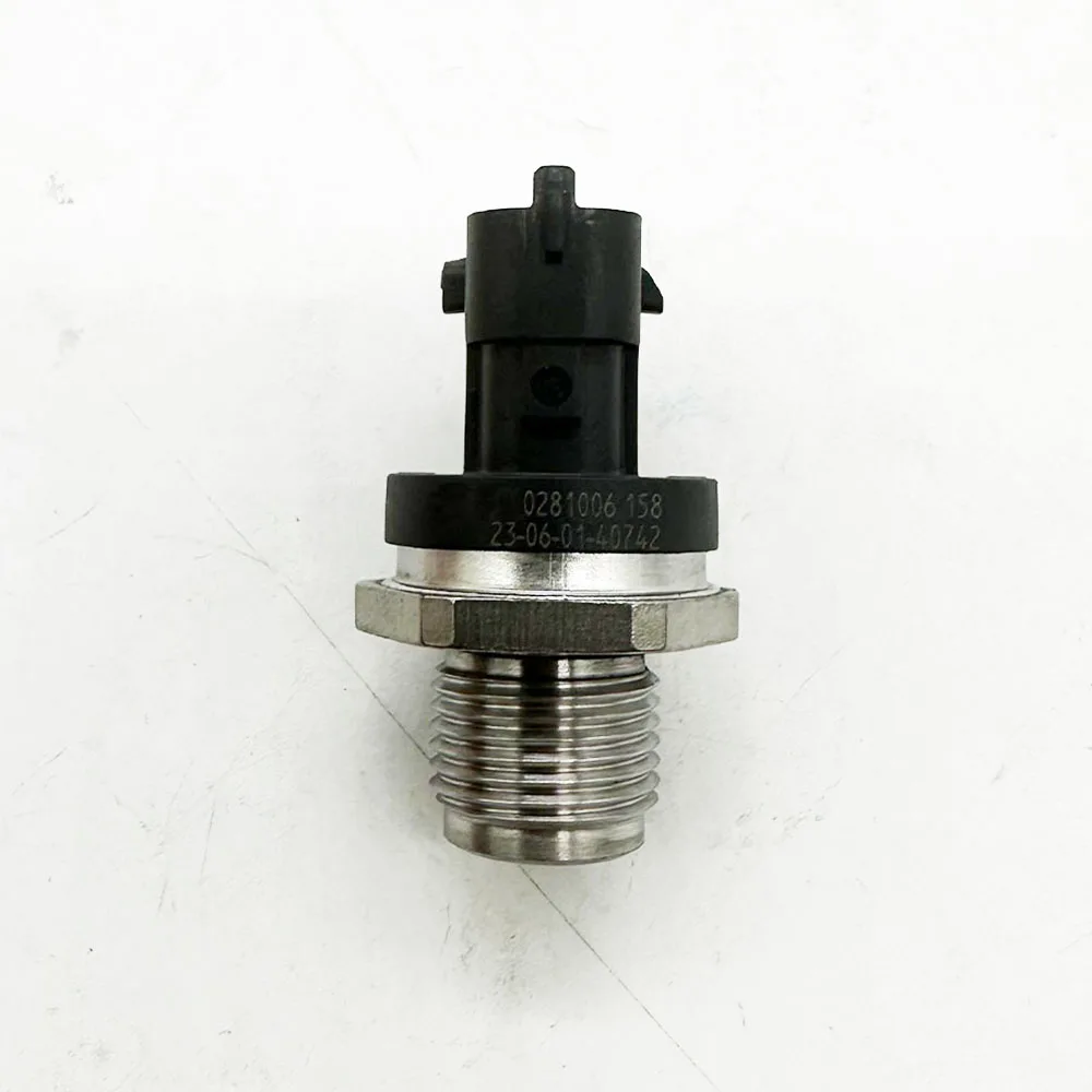 1/4PCS High Quality 0281006158 Fuel High Pressure Sensor Common Injection 281006158 For IVECO OPEL VAUXHALL SAAB VOLVO