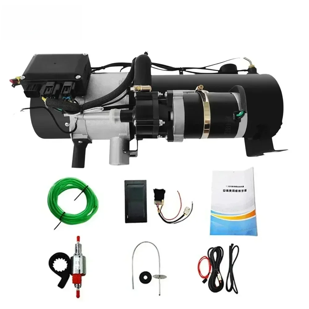 VEVOR 12 V/24 V 10kw Water Verwarming Auto Heater Auto Voorverwarmer Diesel Heater Standkachel Diesel verwarming Ketel - afbeelding 2
