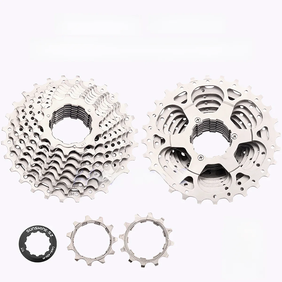 AliExpress SUNSHINE-SZ SUNSHINE Road bike Freewheel 10 Speed 11-28T Cassette Bicycle 10V K7 Flywheel 10S Sprocket for parts SHIMANO 105 5700 4700 4600