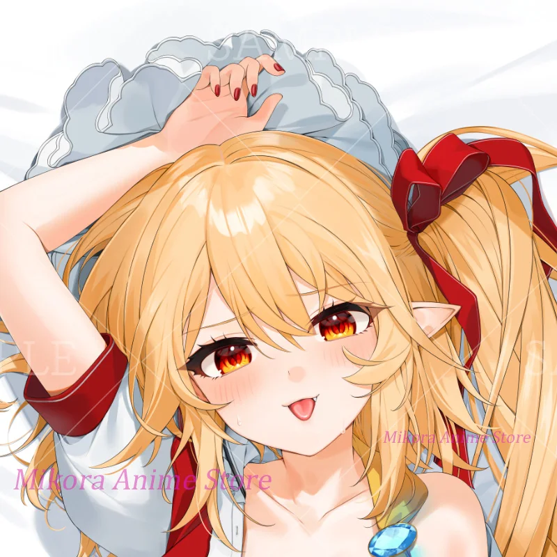 Dakimakura Flandre Scarlet Touhou Anime Body Pillow Cover Double Sided Print Life Size Pillowcase Gift