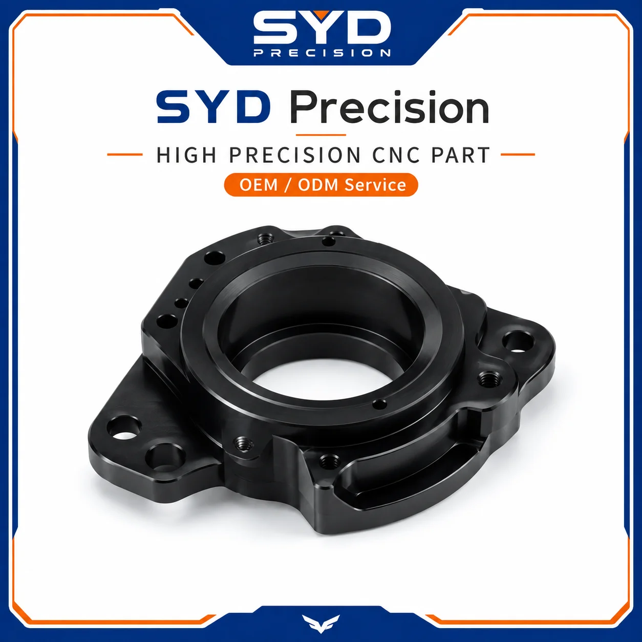 5 Axis CNC Machining Parts Custom Aluminum Components Precision Manufacturing Factory