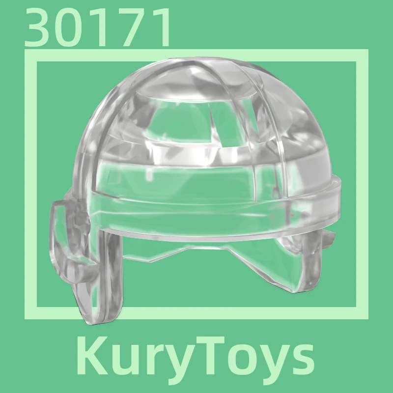 Kury Toys DIY MOC For 30171 #10pcs Building block parts For Headgear Cap, Aviator