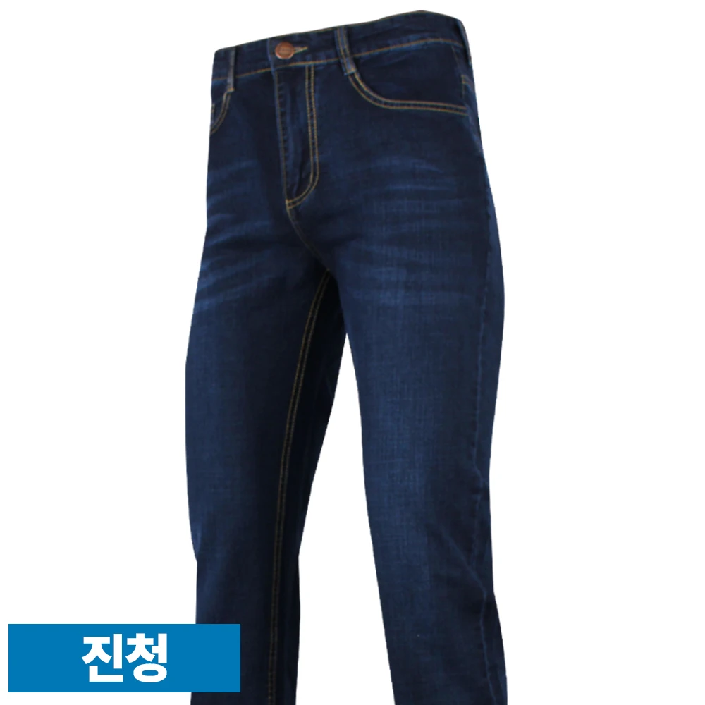 [the Big Boss] Bs-F501 Summer Stretch Jeans _ Men's Cool Denim Size 30-38 Stretchy Daily Pants