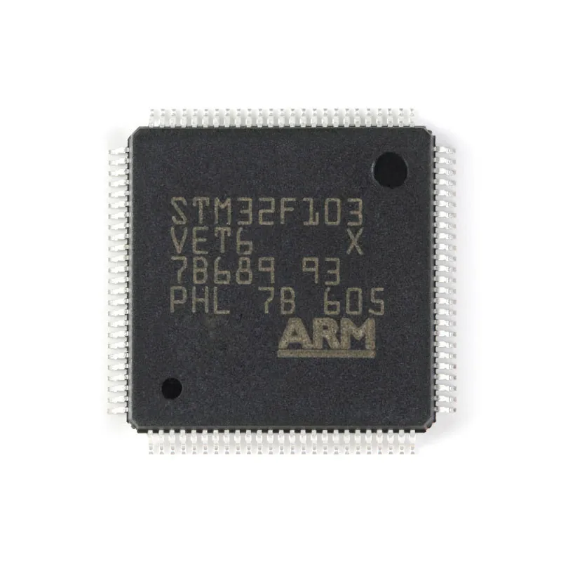 2-10Pcs/Lot STM32F103VET6 LQFP-100 72MHz 256KB MCU VET6 STM32F103 Full Range