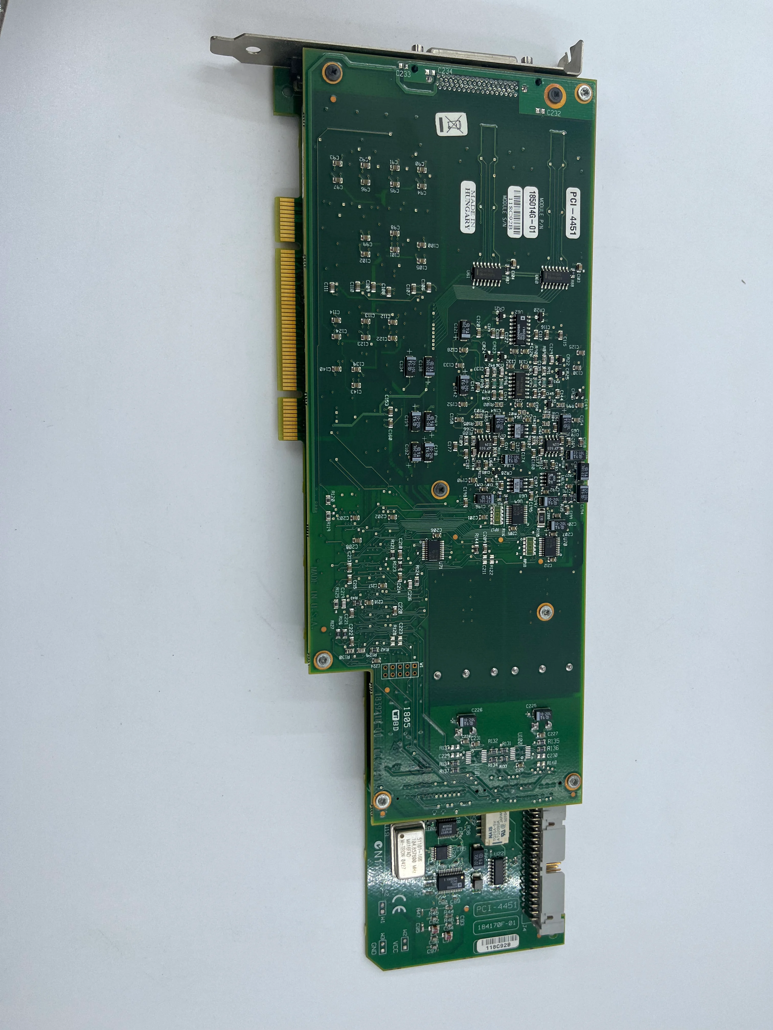 National Instruments NI PCI-4451 data acquisition DAQ card