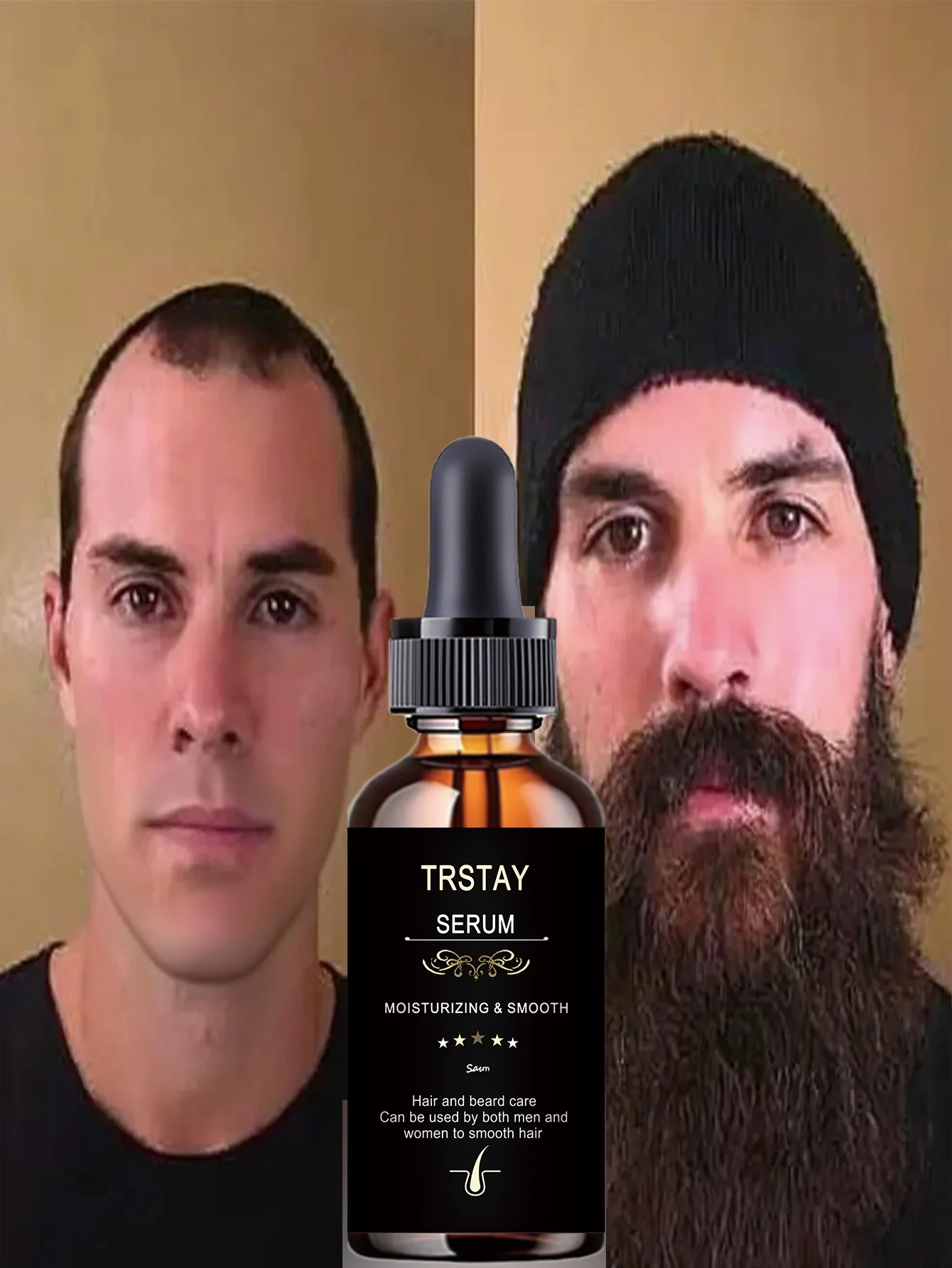 Beard Knot Terminator Oil Powerful Smooth Care Instantly Transforms Messy Hair Into Comfortable Fit Nourishes Strong Beard Growt - Image 6