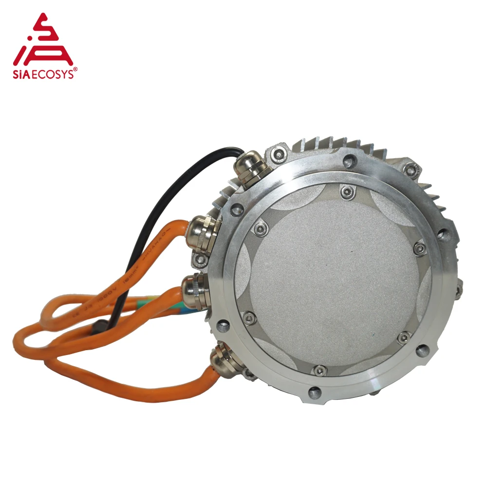 US Warehouse SiA138 60H 2500W Mid Drive Motor Peak 6000W 60N.m Torque with 428 14T Sprocket for Electric Scooter DIY Upgrade