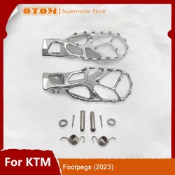 OTOM Motorcycle 2024 Front Footrest Pedal Foot Pegs Footpeg Foot Rests For KTM HUSQVARNA GASGAS SXF XCF XCW SMR FC FE TE ECF MCF