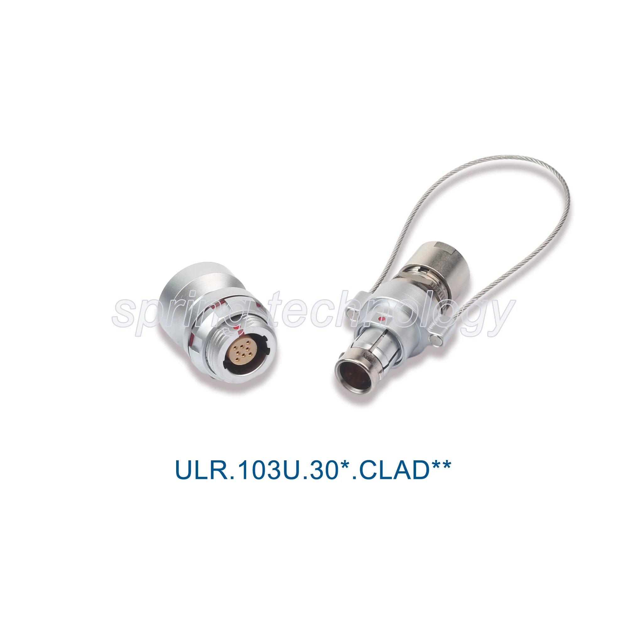 ULR.103U Push-pul Straight Watertight Ultimate Series Plug, ULR.103U.302/303/304/305/306/307/308/310/312/314/316 Connector